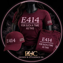 Load image into Gallery viewer, Short Sleeve T- Shirt (E414) For Such A Time As This